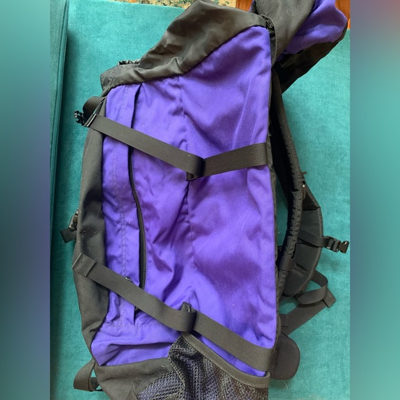 USED ONCE- North Face Hiking Pack in Purple - Picture 7 of 7